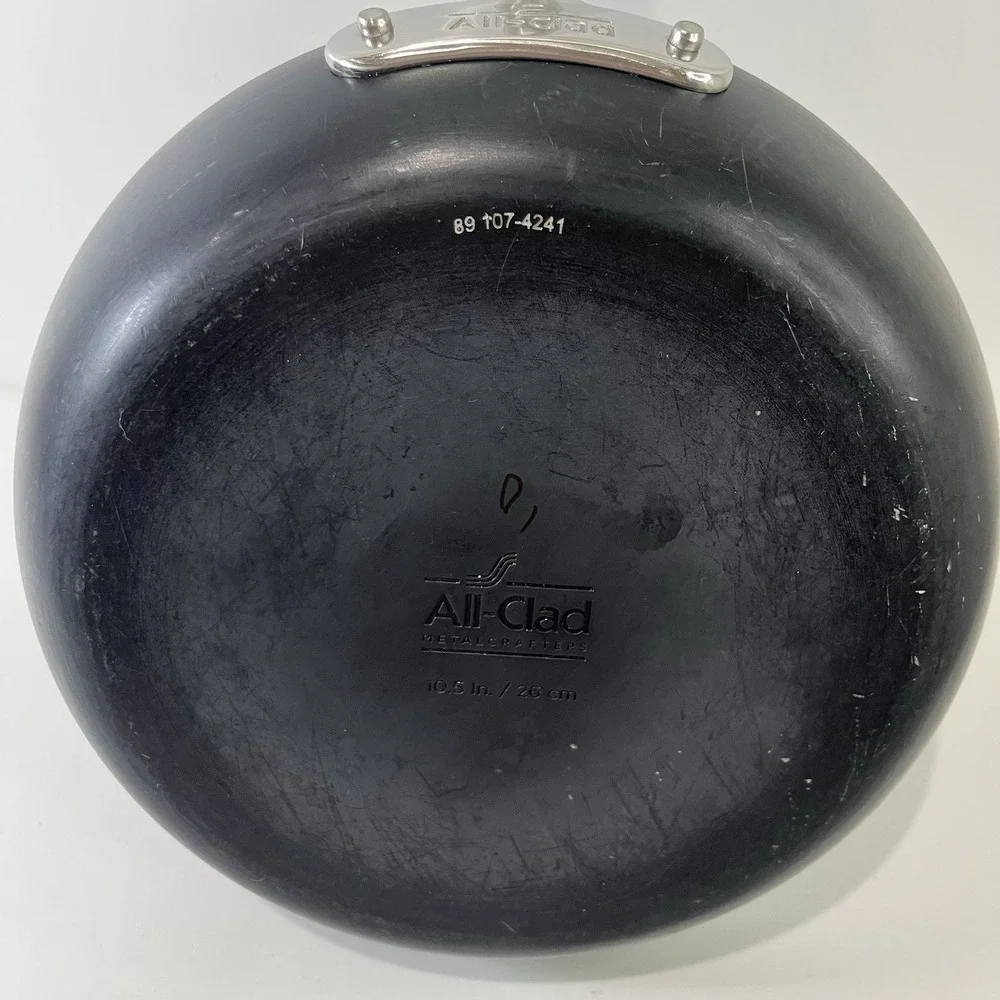 All Clad Metal‎ Crafters 10.5 Inch Pan Black Frying Skillet Cookware Fry Pan